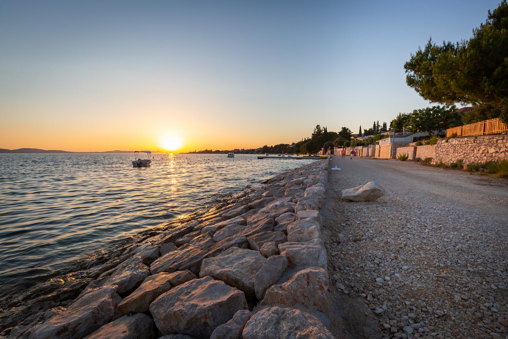 Villa Diana — obala i zalazak sunca, Sveti Petar na Moru